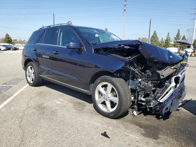 4JGDA5HB6HA887767 - 2017 MERCEDES-BENZ GLE 350 4MATIC BLUE photo 4