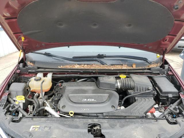 2C4RC1BG4HR844767 - 2017 CHRYSLER PACIFICA TOURING L MAROON photo 12