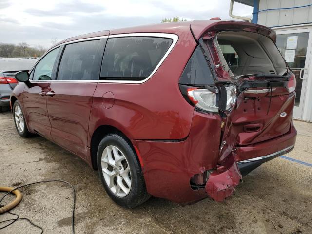 2C4RC1BG4HR844767 - 2017 CHRYSLER PACIFICA TOURING L MAROON photo 2