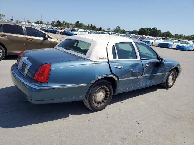 1LNHM81W82Y639350 - 2002 LINCOLN TOWN CAR EXECUTIVE Blau Foto 3