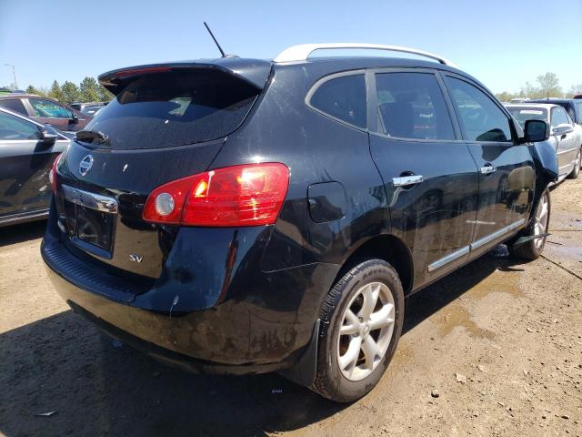 JN8AS5MT4BW577277 - 2011 NISSAN ROGUE S BLACK photo 3