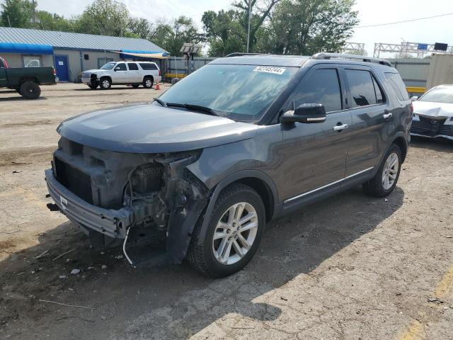 1FM5K7D84FGB67126 - 2015 FORD EXPLORER XLT CHARCOAL photo 1