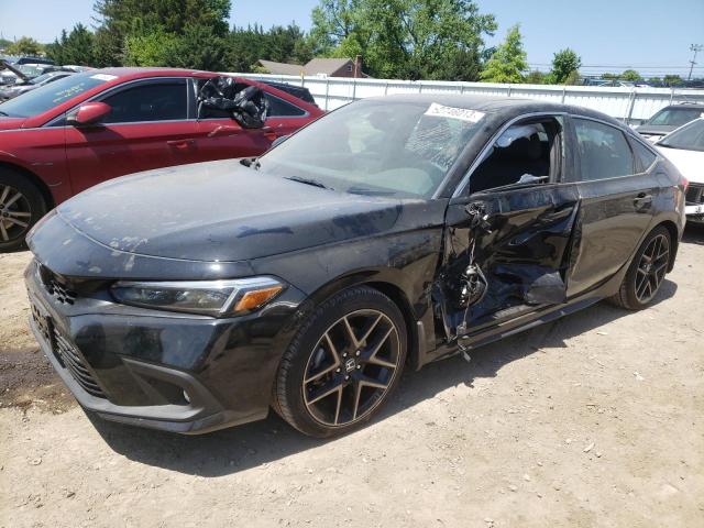 19XFL1H87NE012775 - 2022 HONDA CIVIC SPORT TOURING BLACK photo 1