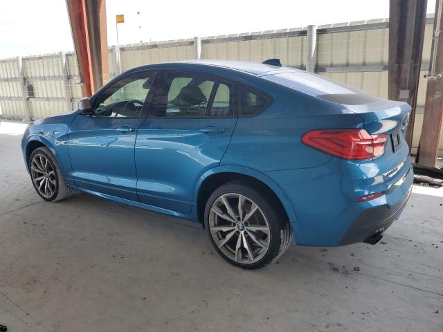 5UXXW7C53J0W64418 - 2018 BMW X4 XDRIVEM40I BLUE photo 2