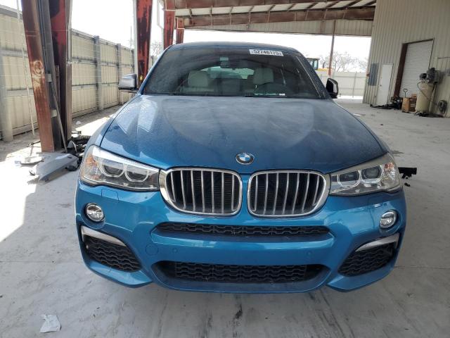 5UXXW7C53J0W64418 - 2018 BMW X4 XDRIVEM40I BLUE photo 5