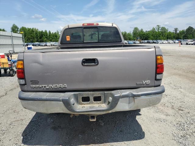 5TBRT34172S328057 - 2002 TOYOTA TUNDRA ACCESS CAB ოქროსფერი ფოტო 6