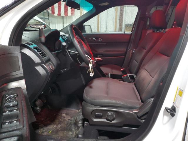 1FM5K8AR0HGA24020 - 2017 FORD EXPLORER POLICE INTERCEPTOR 白色 照片 7