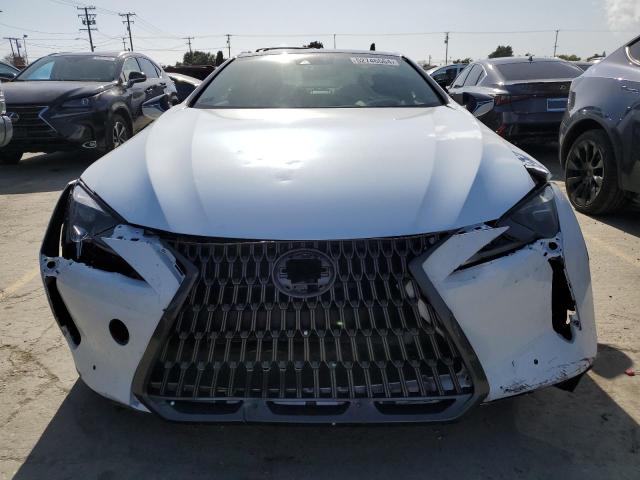 JTHHP5AY3JA001153 - 2018 LEXUS LC 500 WHITE photo 5