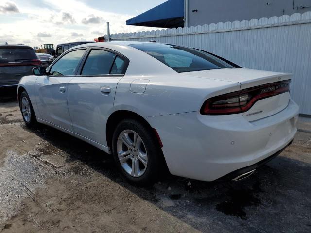 2C3CDXBG8NH263963 - 2022 DODGE CHARGER SXT WHITE photo 2