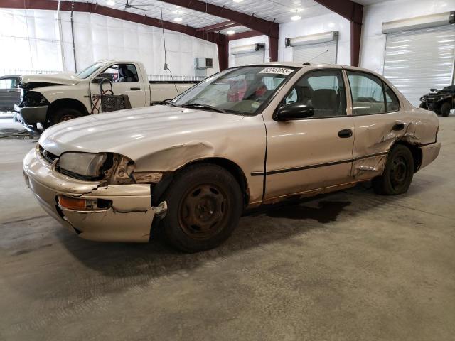 1Y1SK5267VZ444718 - 1997 CHEVROLET GEO PRIZM BASE TAN photo 1