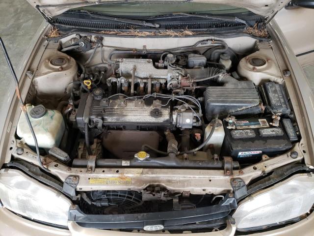 1Y1SK5267VZ444718 - 1997 CHEVROLET GEO PRIZM BASE TAN photo 11