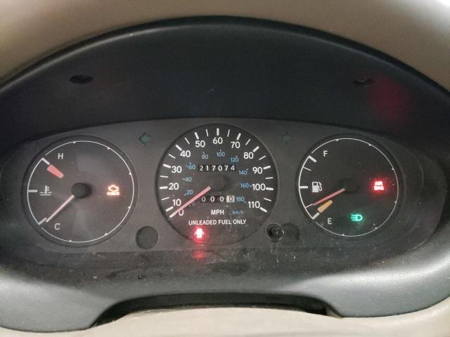 1Y1SK5267VZ444718 - 1997 CHEVROLET GEO PRIZM BASE TAN photo 9