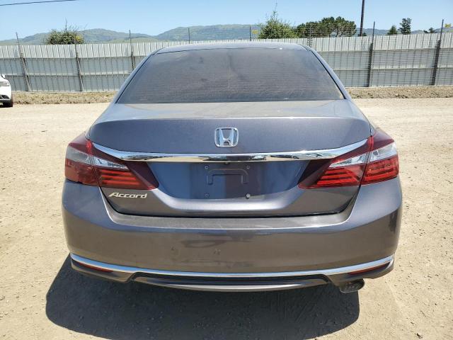 1HGCR2F32GA096767 - 2016 HONDA ACCORD LX CHARCOAL photo 6