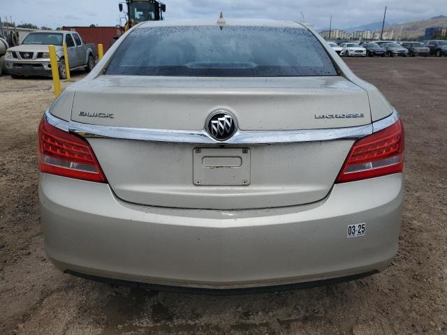 1G4GA5GR8EF195908 - 2014 BUICK LACROSSE BEIGE photo 6