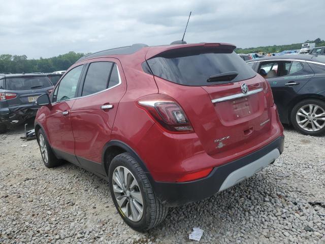 KL4CJCSBXHB011964 - 2017 BUICK ENCORE ESSENCE RED photo 2