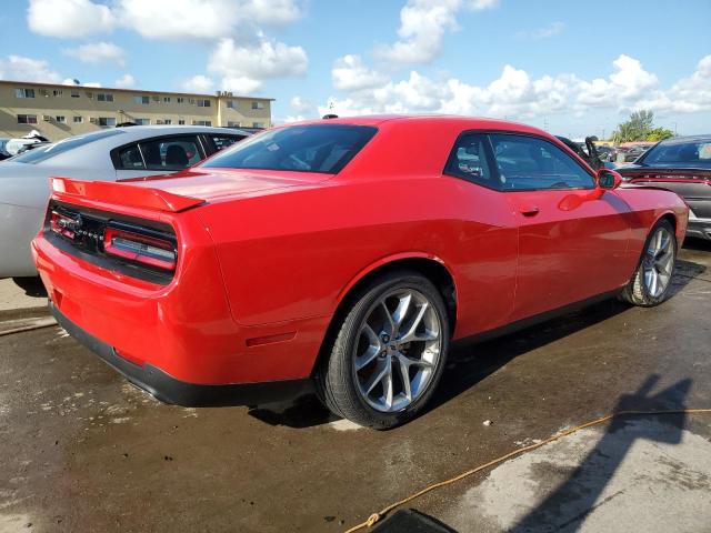 2C3CDZJG5NH237561 - 2022 DODGE CHALLENGER GT RED photo 3