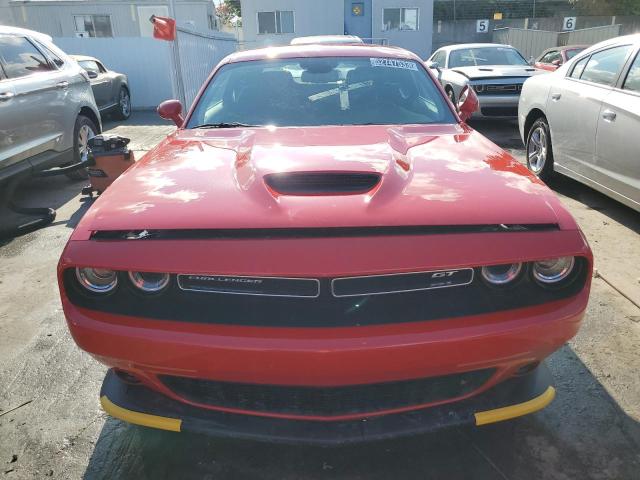 2C3CDZJG5NH237561 - 2022 DODGE CHALLENGER GT RED photo 5