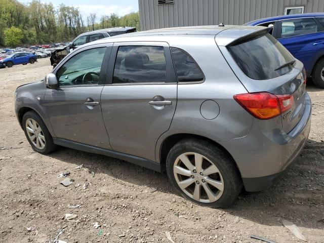 4A4AR3AU5FE041032 - 2015 MITSUBISHI OUTLANDER ES GRAY photo 2