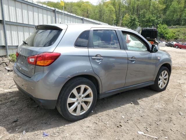 4A4AR3AU5FE041032 - 2015 MITSUBISHI OUTLANDER ES GRAY photo 3