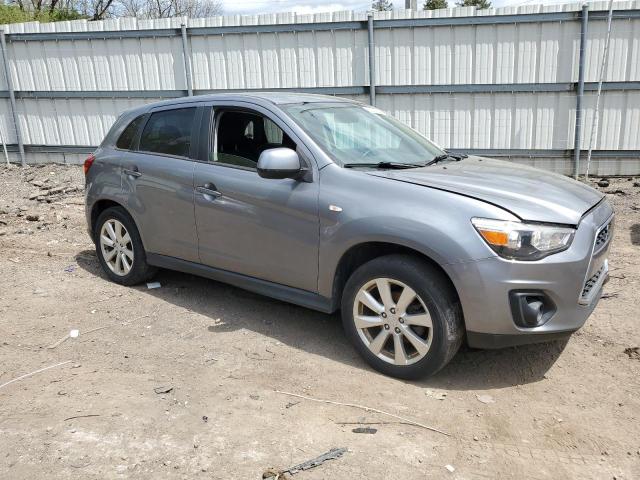 4A4AR3AU5FE041032 - 2015 MITSUBISHI OUTLANDER ES GRAY photo 4