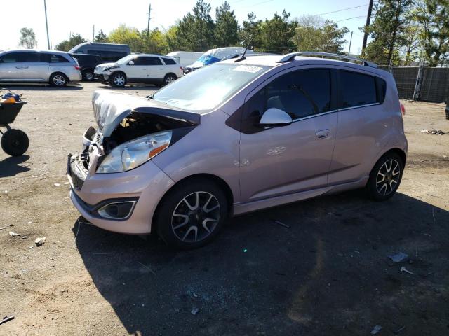 KL8CF6S9XDC533285 - 2013 CHEVROLET SPARK 2LT PINK photo 1