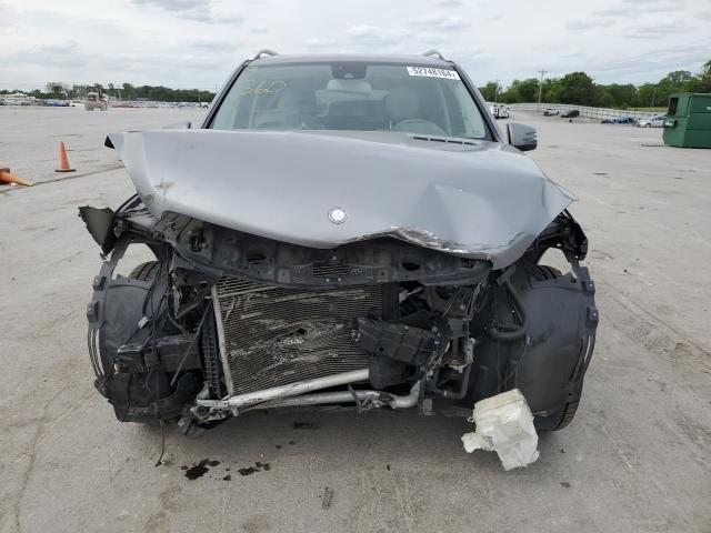 4JGDA5HB1EA388564 - 2014 MERCEDES-BENZ ML 350 4MATIC GRAY photo 5