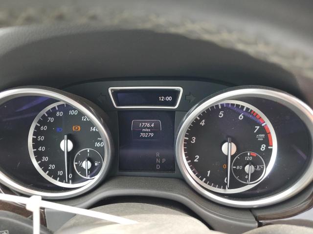 4JGDA5HB1EA388564 - 2014 MERCEDES-BENZ ML 350 4MATIC GRAY photo 9