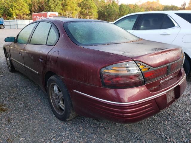 1G2HX54K6Y4238256 - 2000 PONTIAC BONNEVILLE SE BURGUNDY photo 3