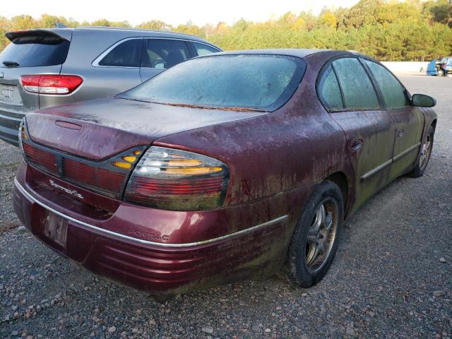 1G2HX54K6Y4238256 - 2000 PONTIAC BONNEVILLE SE BURGUNDY photo 4