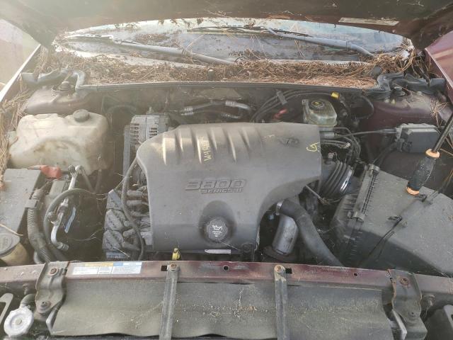 1G2HX54K6Y4238256 - 2000 PONTIAC BONNEVILLE SE BURGUNDY photo 7