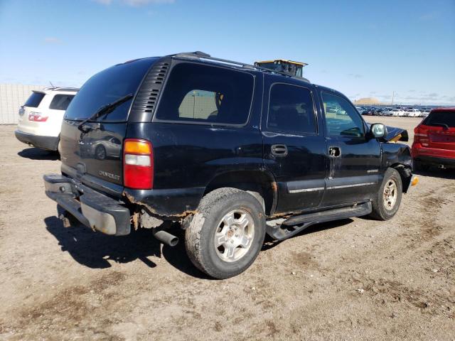 1GNEK13Z12J164524 - 2002 CHEVROLET TAHOE K1500 BLACK photo 3