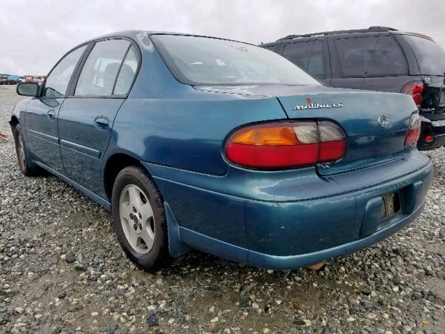 1G1NE52J72M559513 - 2002 CHEVROLET MALIBU LS  photo 3