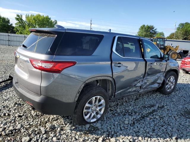 1GNERFKW2KJ255169 - 2019 CHEVROLET TRAVERSE LS GRAY photo 3