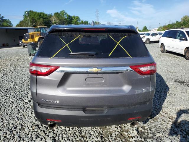 1GNERFKW2KJ255169 - 2019 CHEVROLET TRAVERSE LS GRAY photo 6