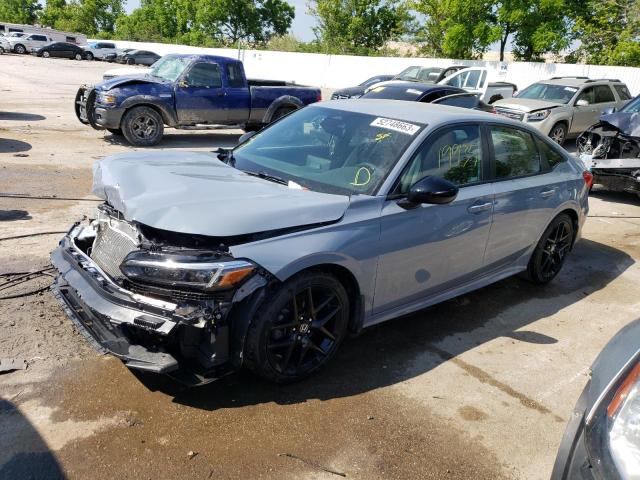 2HGFE2F55NH604058 - 2022 HONDA CIVIC SPORT 银色 照片 1