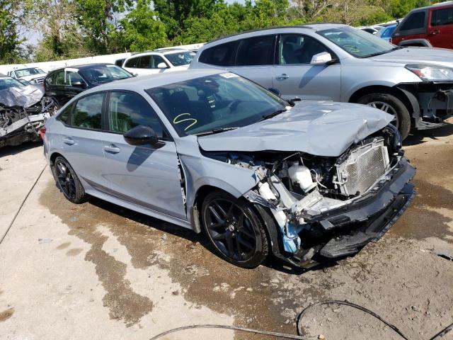 2HGFE2F55NH604058 - 2022 HONDA CIVIC SPORT 银色 照片 4