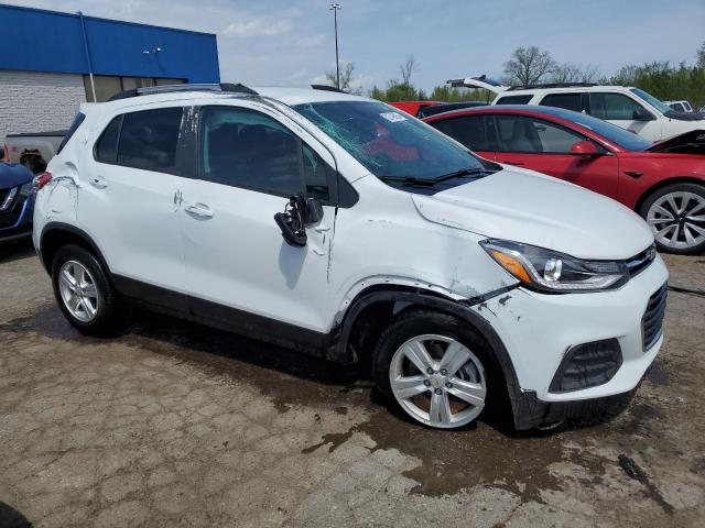 KL7CJPSB3MB342390 - 2021 CHEVROLET TRAX 1LT WHITE photo 4