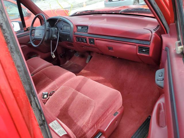 1FTEF15N3TLA13441 - 1996 FORD F150 RED photo 8