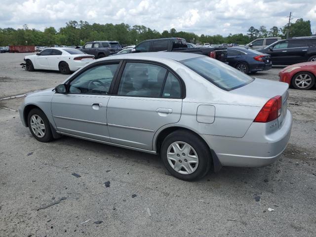 2HGES16583H616782 - 2003 HONDA CIVIC LX SILVER photo 2