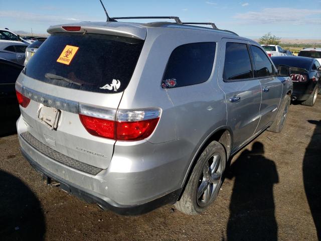 1D4SE5GT9BC594812 - 2011 DODGE DURANGO CITADEL SILVER photo 3