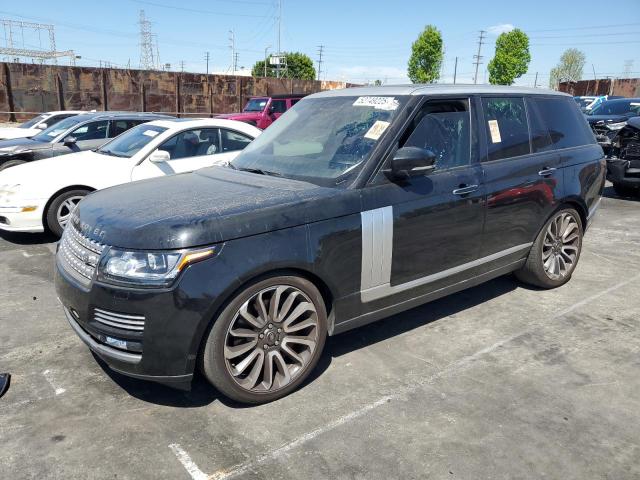 SALGV2TF5EA178752 - 2014 LAND ROVER RANGE ROVE AUTOBIOGRAPHY BLACK photo 1