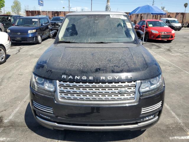 SALGV2TF5EA178752 - 2014 LAND ROVER RANGE ROVE AUTOBIOGRAPHY BLACK photo 5