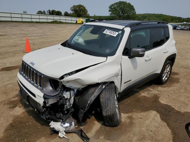 ZACNJBD13LPL85132 - 2020 JEEP RENEGADE LIMITED WHITE photo 1