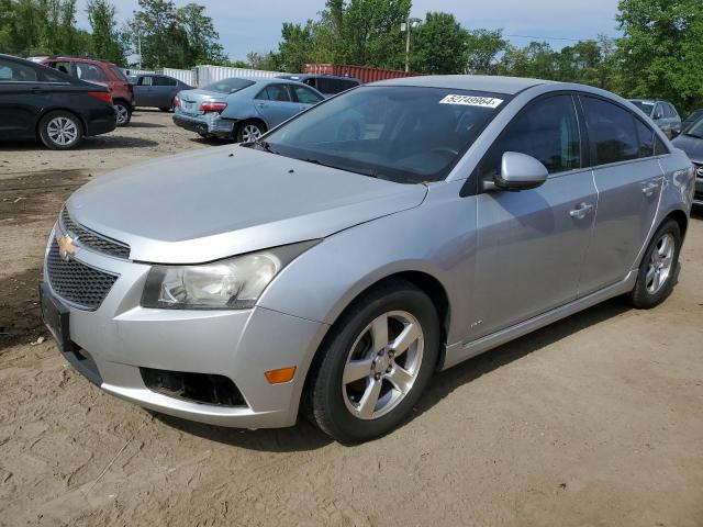 1G1PF5SC9C7170444 - 2012 CHEVROLET CRUZE LT GRAY photo 1