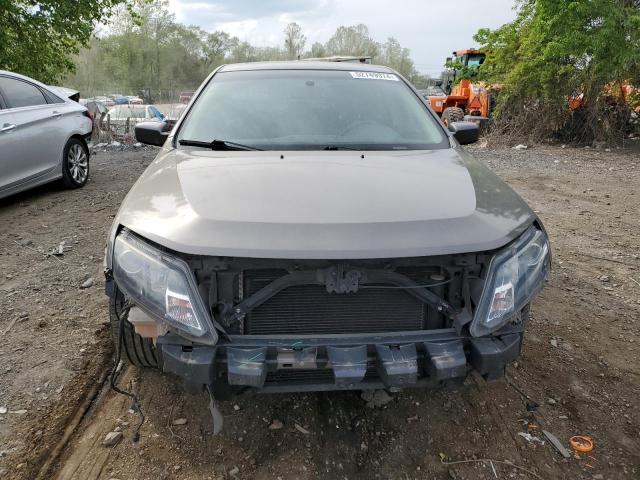 3FAHP0JA0CR128271 - 2012 FORD FUSION SEL GRAY photo 5