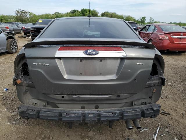 3FAHP0JA0CR128271 - 2012 FORD FUSION SEL GRAY photo 6