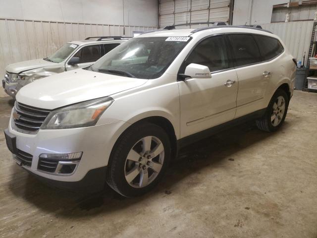 1GNKRLKD3DJ184325 - 2013 CHEVROLET TRAVERSE LTZ WHITE photo 1