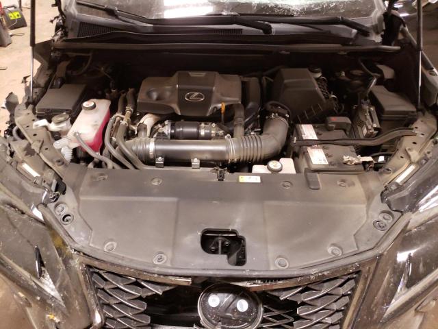 JTJSARBZXM2200493 - 2021 LEXUS NX 300 BASE შავი ფოტო 12