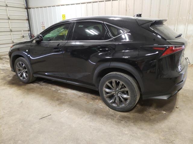 JTJSARBZXM2200493 - 2021 LEXUS NX 300 BASE შავი ფოტო 2