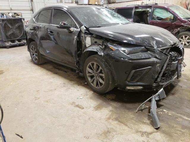 JTJSARBZXM2200493 - 2021 LEXUS NX 300 BASE შავი ფოტო 4